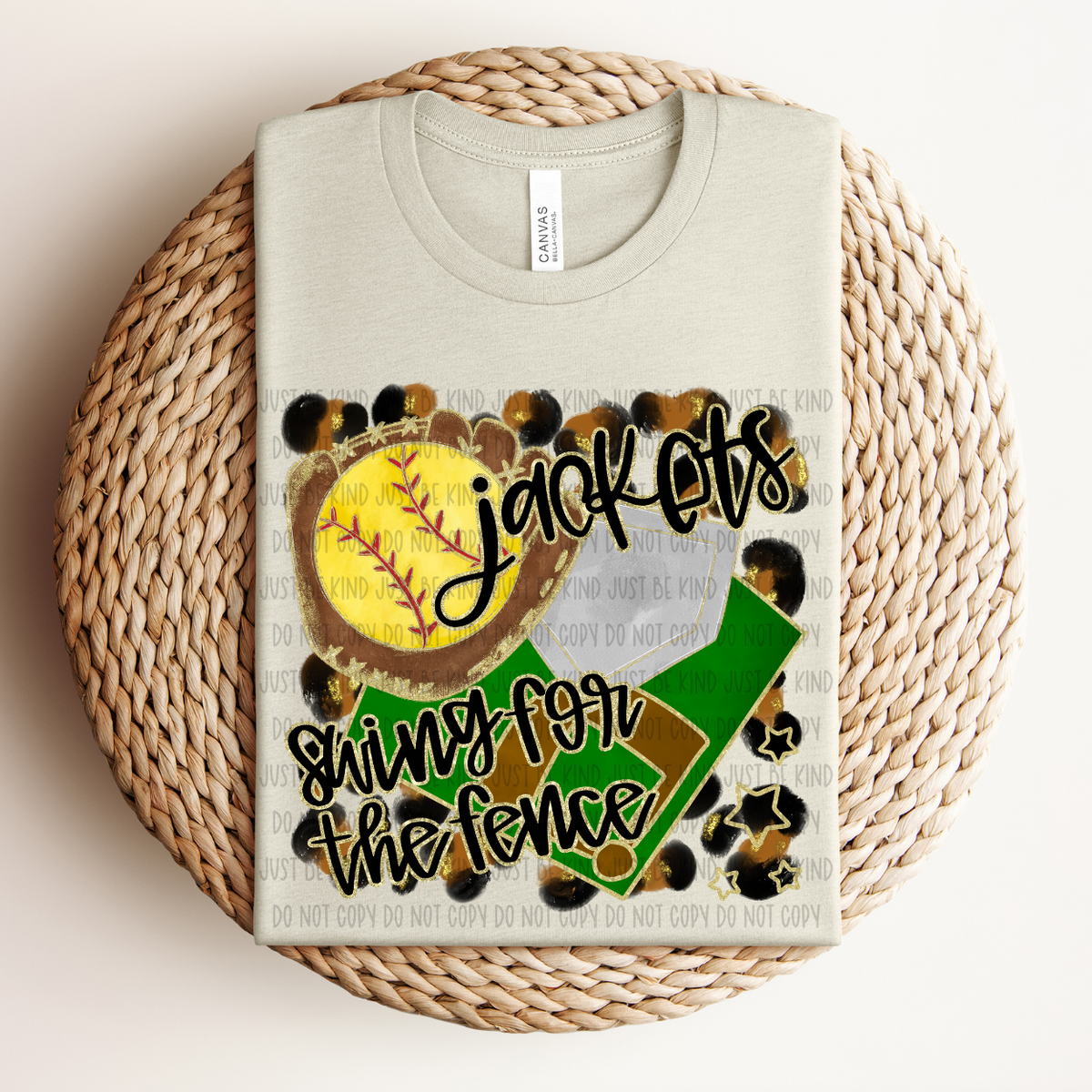 Softball Jackets For The Fence (Caplinger) 83482 DTF Transfer