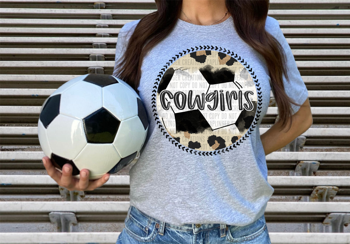 Cowgirls soccer background (Caplinger) DTF transfer