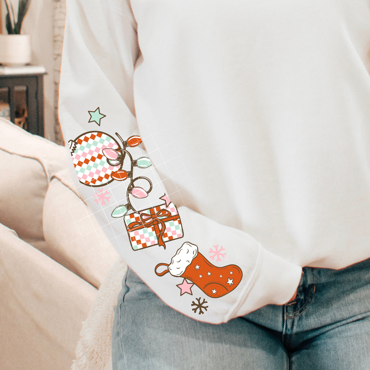 Ho Ho Ho (SLEEVE) CSC DTF Transfer