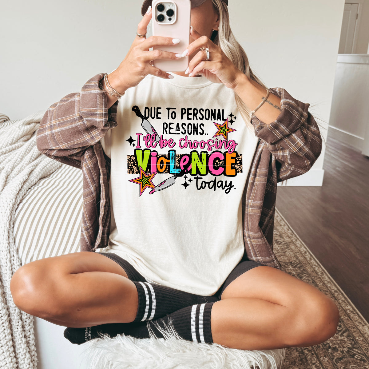 I’ll be choosing violence Tuesday Deal DTF