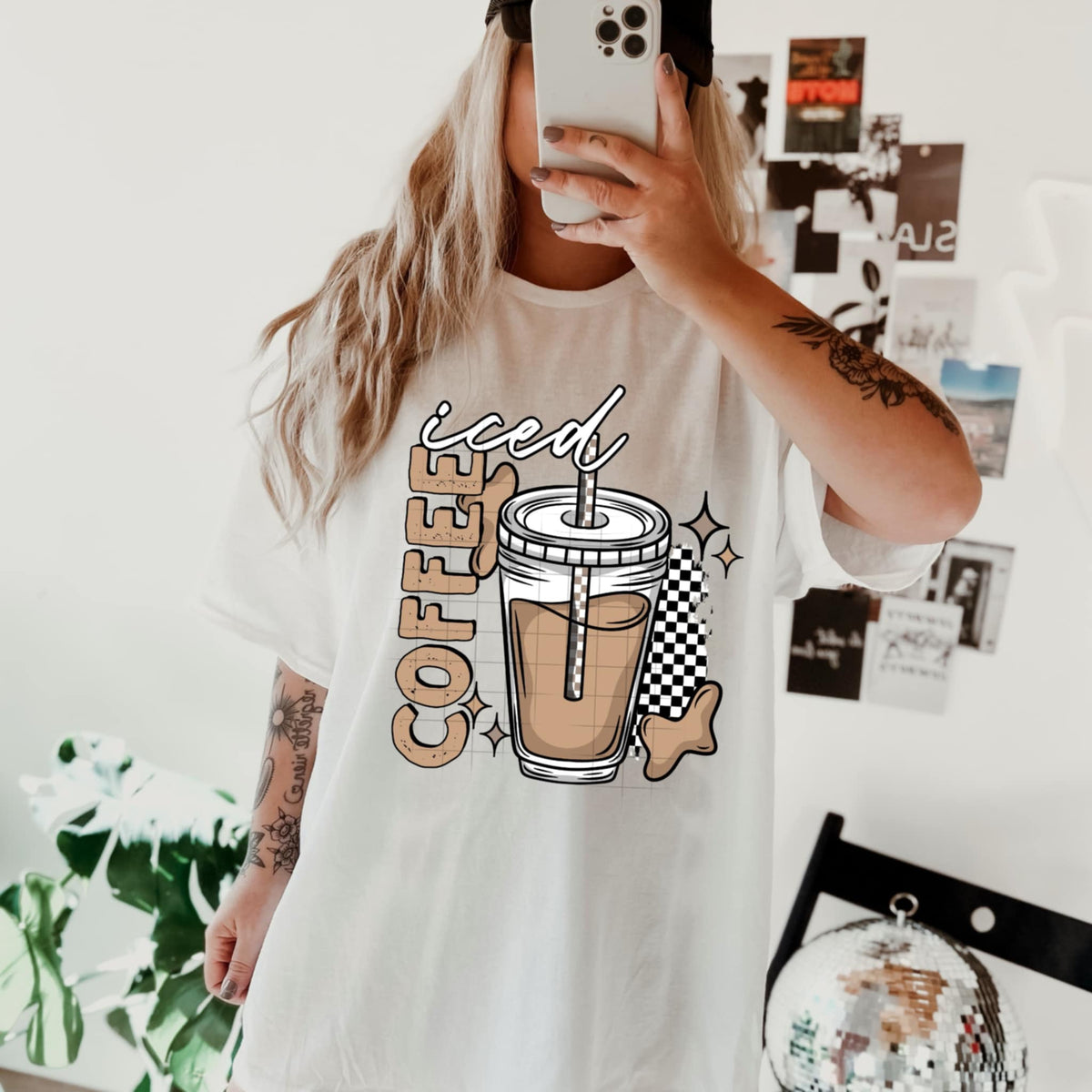 Iced coffee (CSC) 98972 DTF transfer