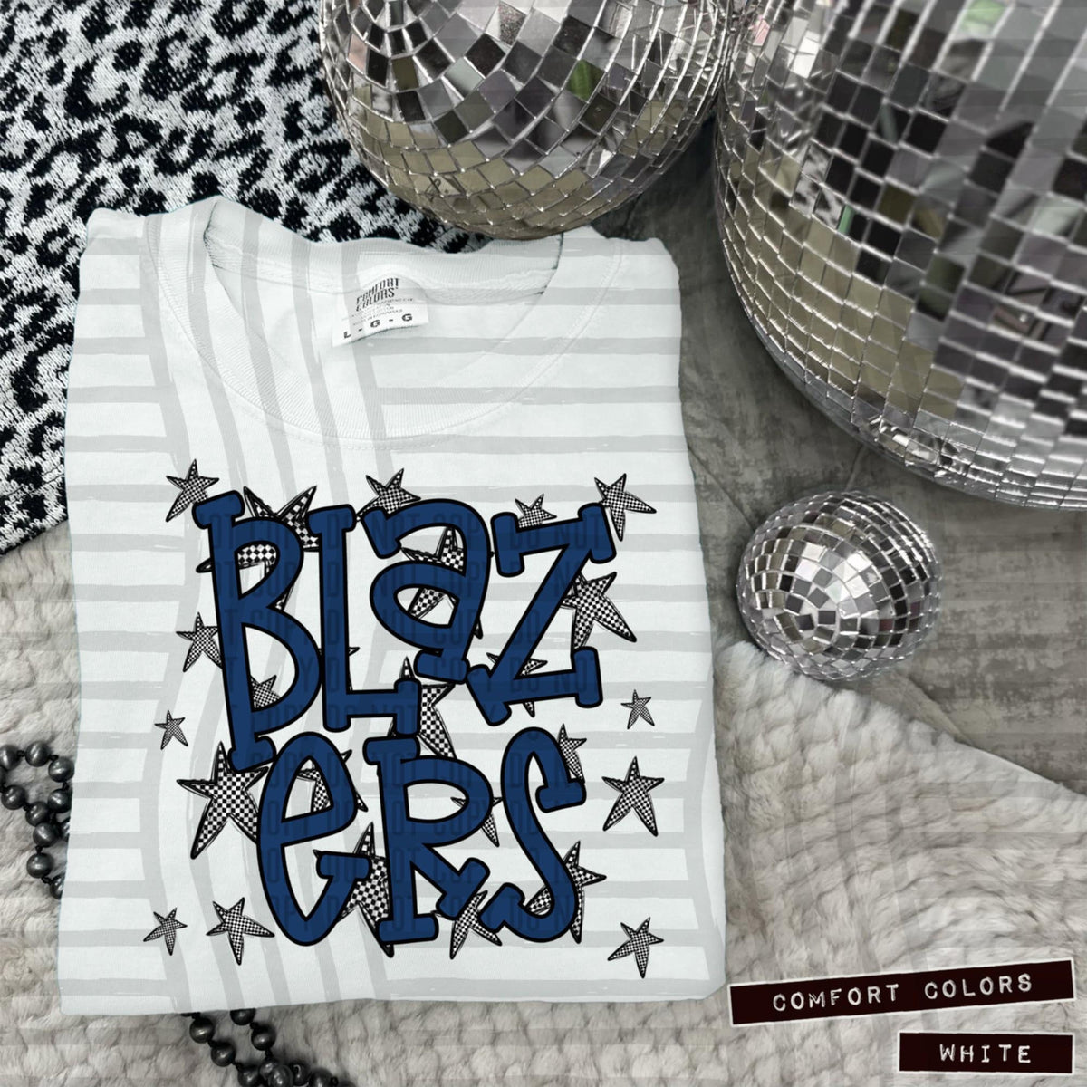 Navy Staggered Mascots (Caplinger)