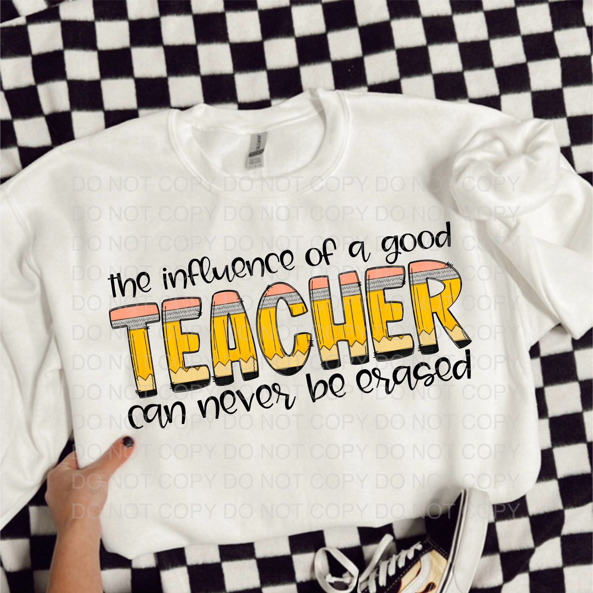 The influence of a good teacher can never be erased 56007 DTF transfer