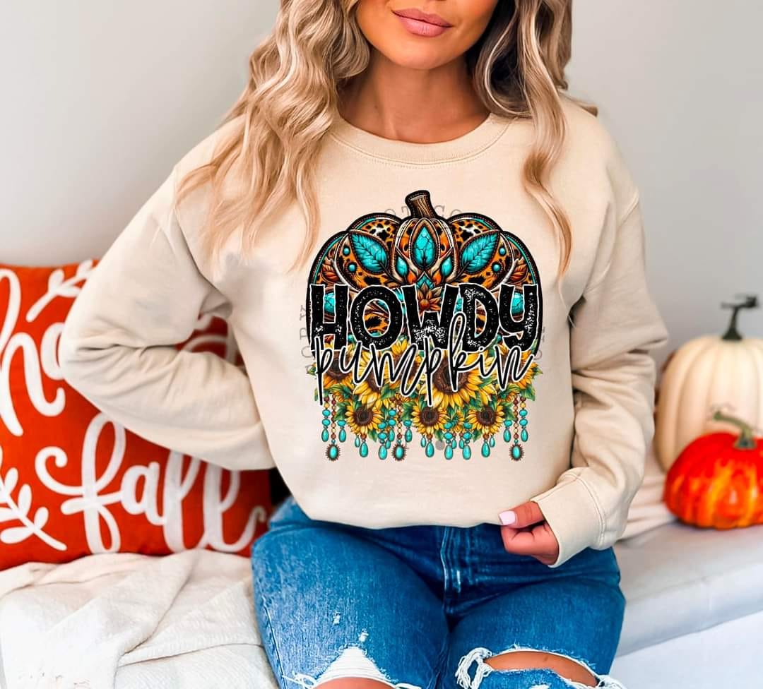 Howdy Pumpkin (FDCD) DTF Transfer