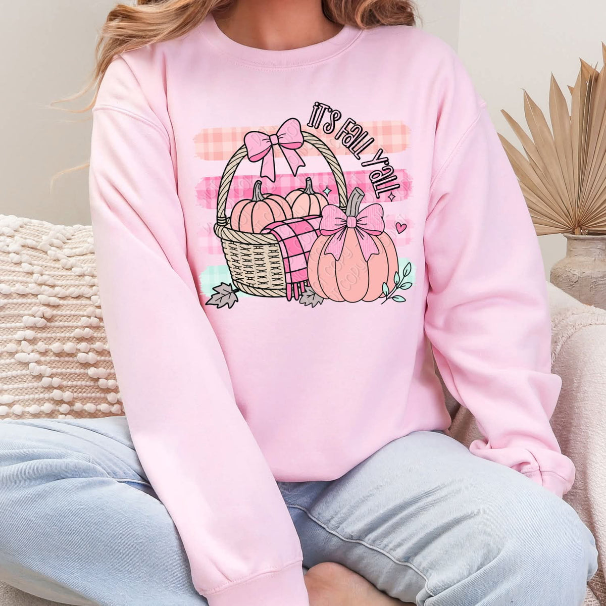 It’s fall yall pink items (DWS) DTF Transfer