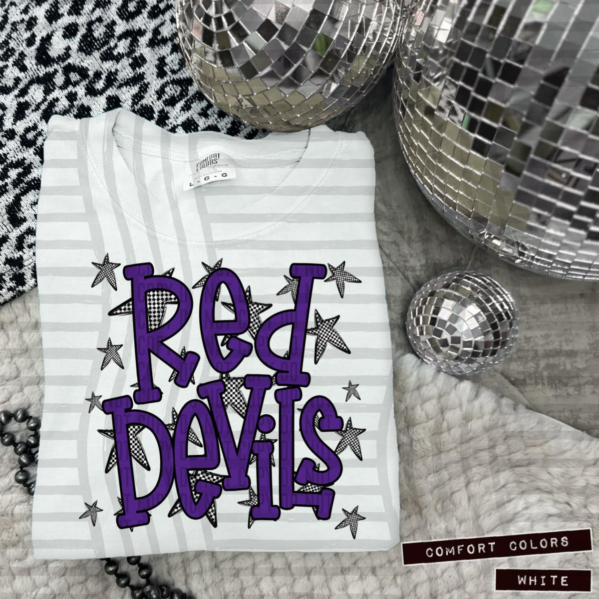 Purple Staggered Mascots (Caplinger)