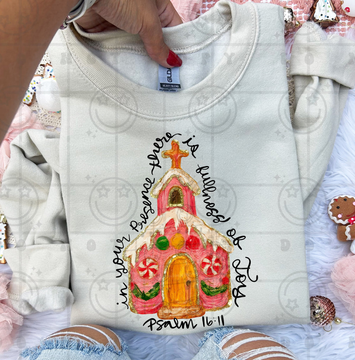 Faux Paint Church (HW) DTF Transfer