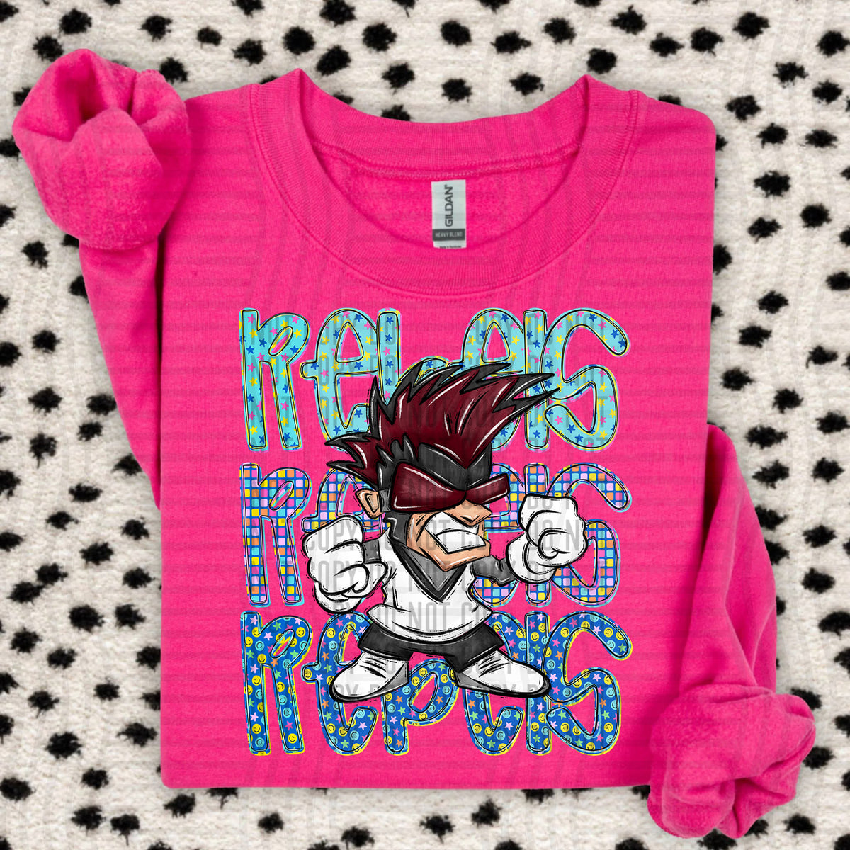 Rebels maroon chaos stacked (Caplinger) DTF Transfer