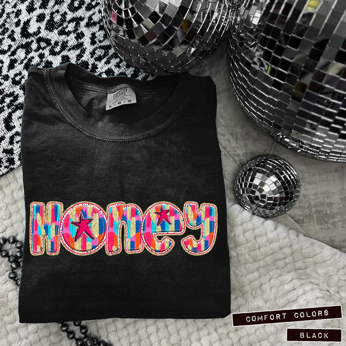 Honey Tutti Brushstrokes (Caplinger) DTF transfer