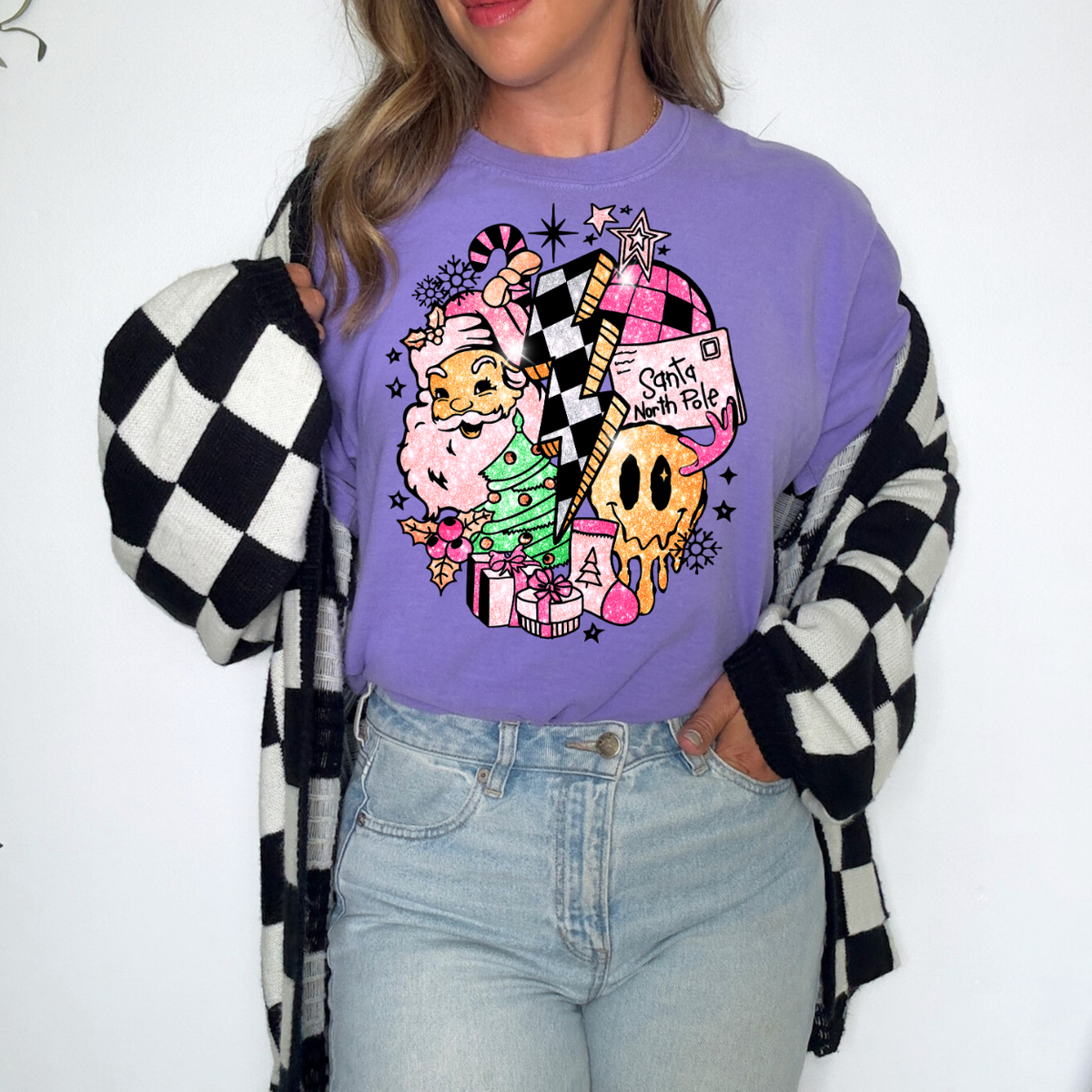 Santa North Pole 68273DTF Transfer