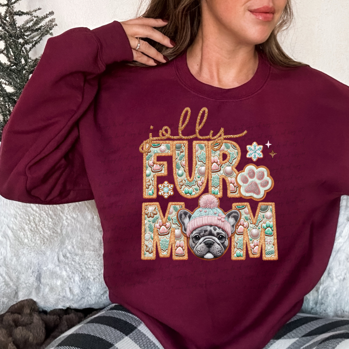 Jolly Fur Mom (FRENCH BULLDOG) 68214 DTF Transfers
