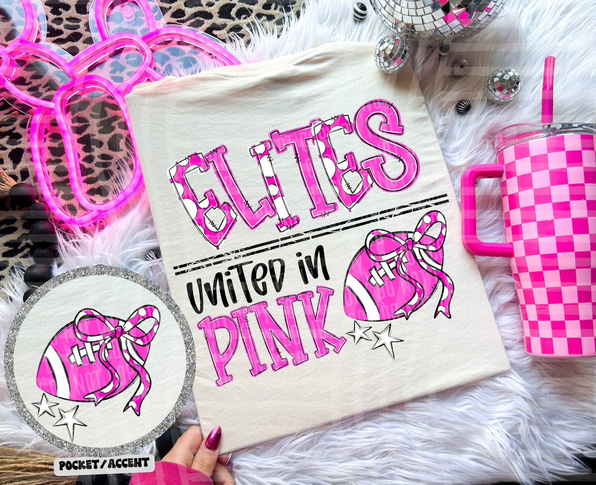 elites united in pink (caplinger) DTF transfer