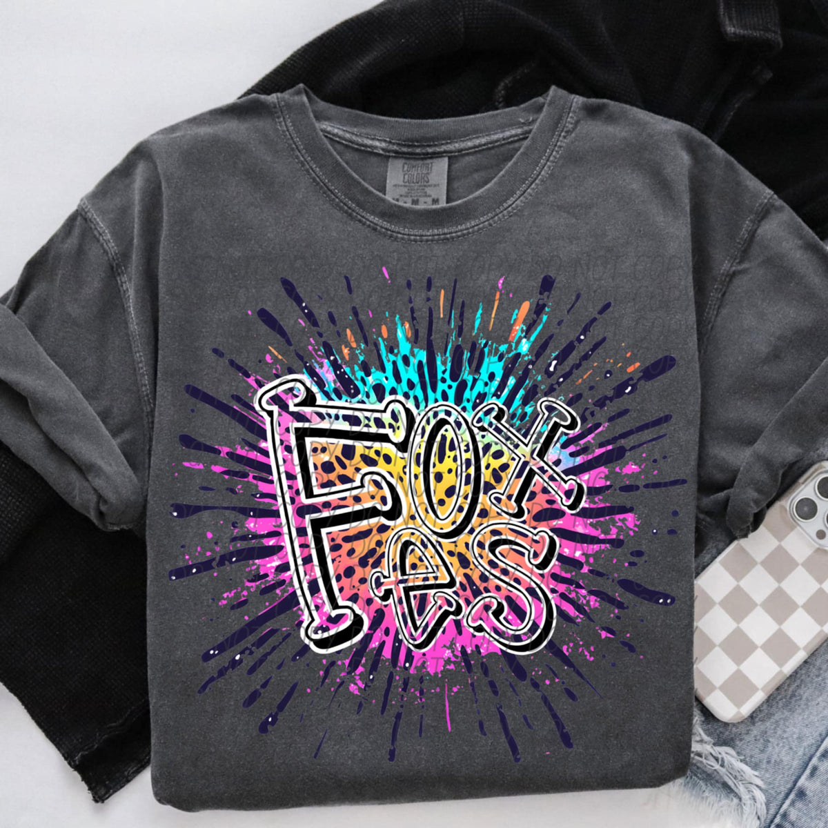 Colorful Burst Mascots (City)