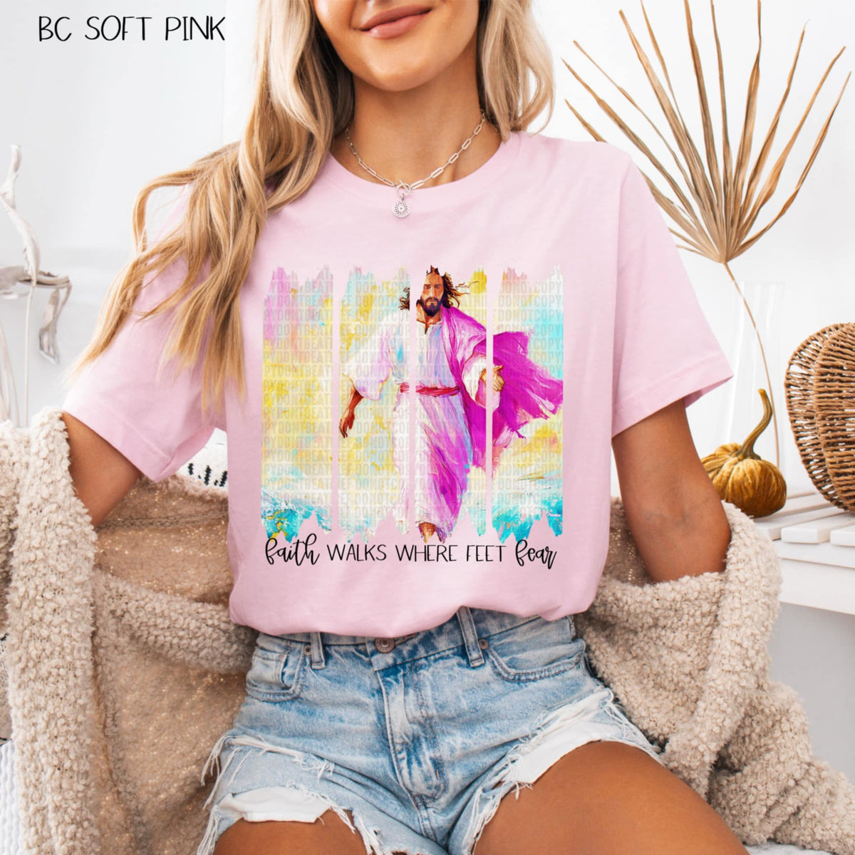 Faith walks where feet fear (SDD) 95650 DTF transfer