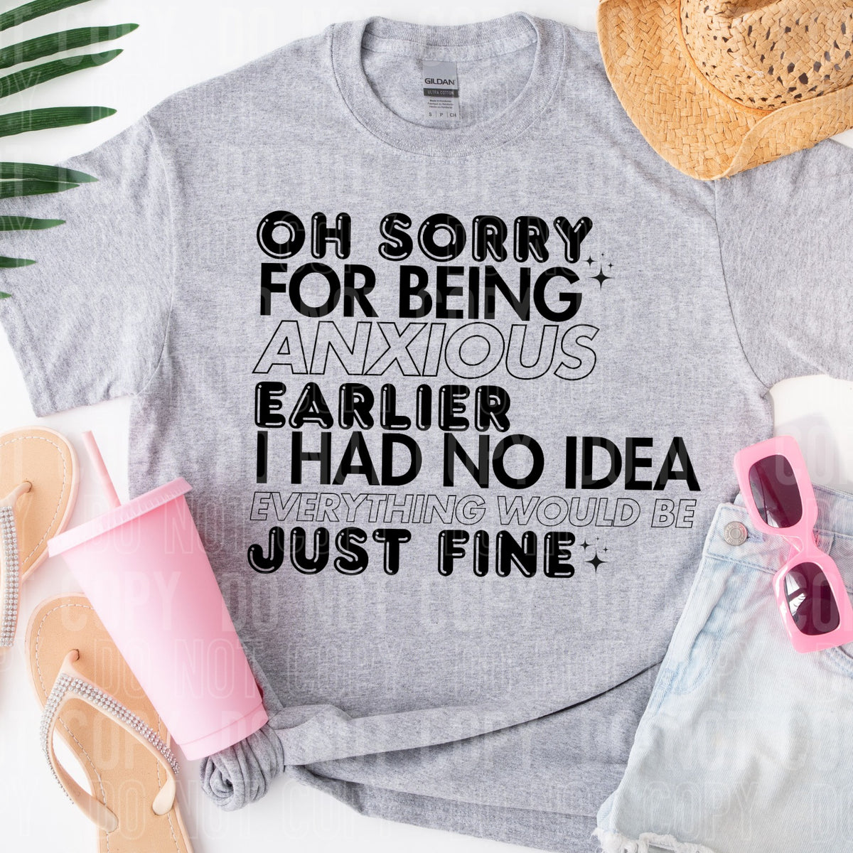 Oh Sorry For Being Anxious Earlier (SBB) DTF Transfer