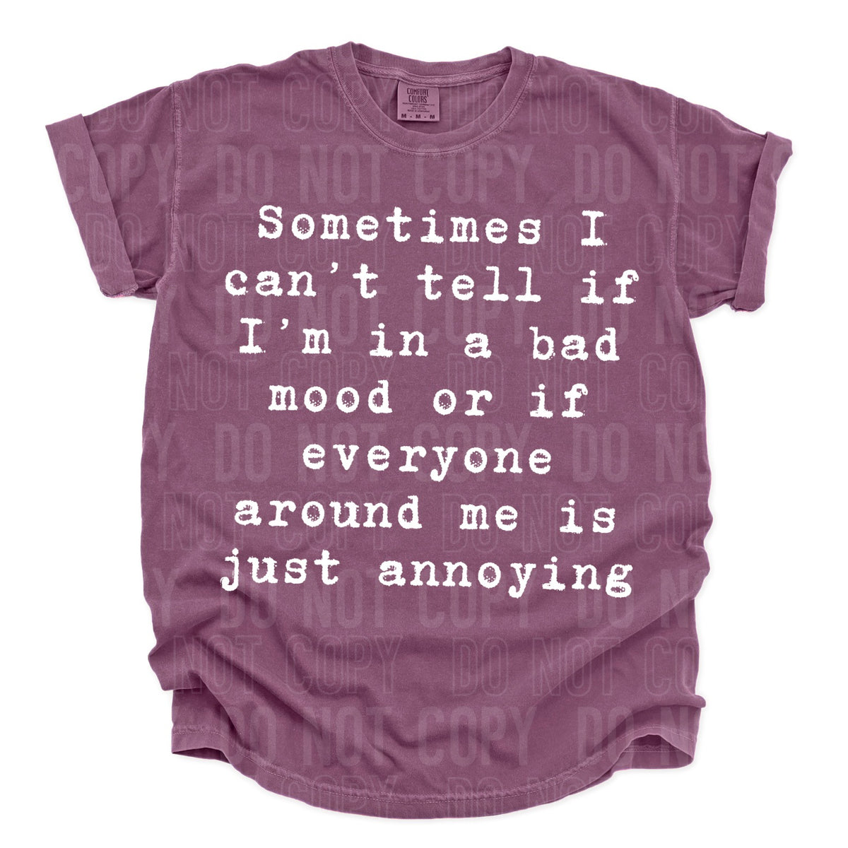 Maybe Later *WHITE* (SBB) DTF Transfer