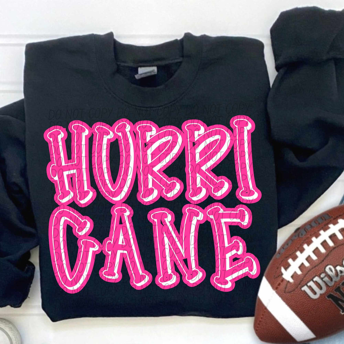 Hurricanes hot pink 55322 DTF transfer