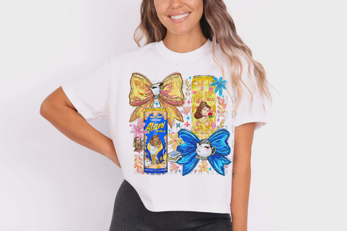 Princess Cans (blue & yellow) (SSD) DTF Transfer