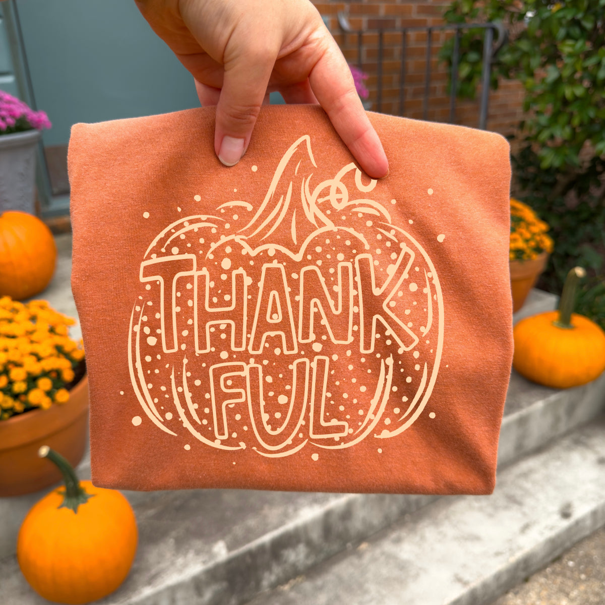 Thankful pumpkin cream (Csc) DTF Transfer