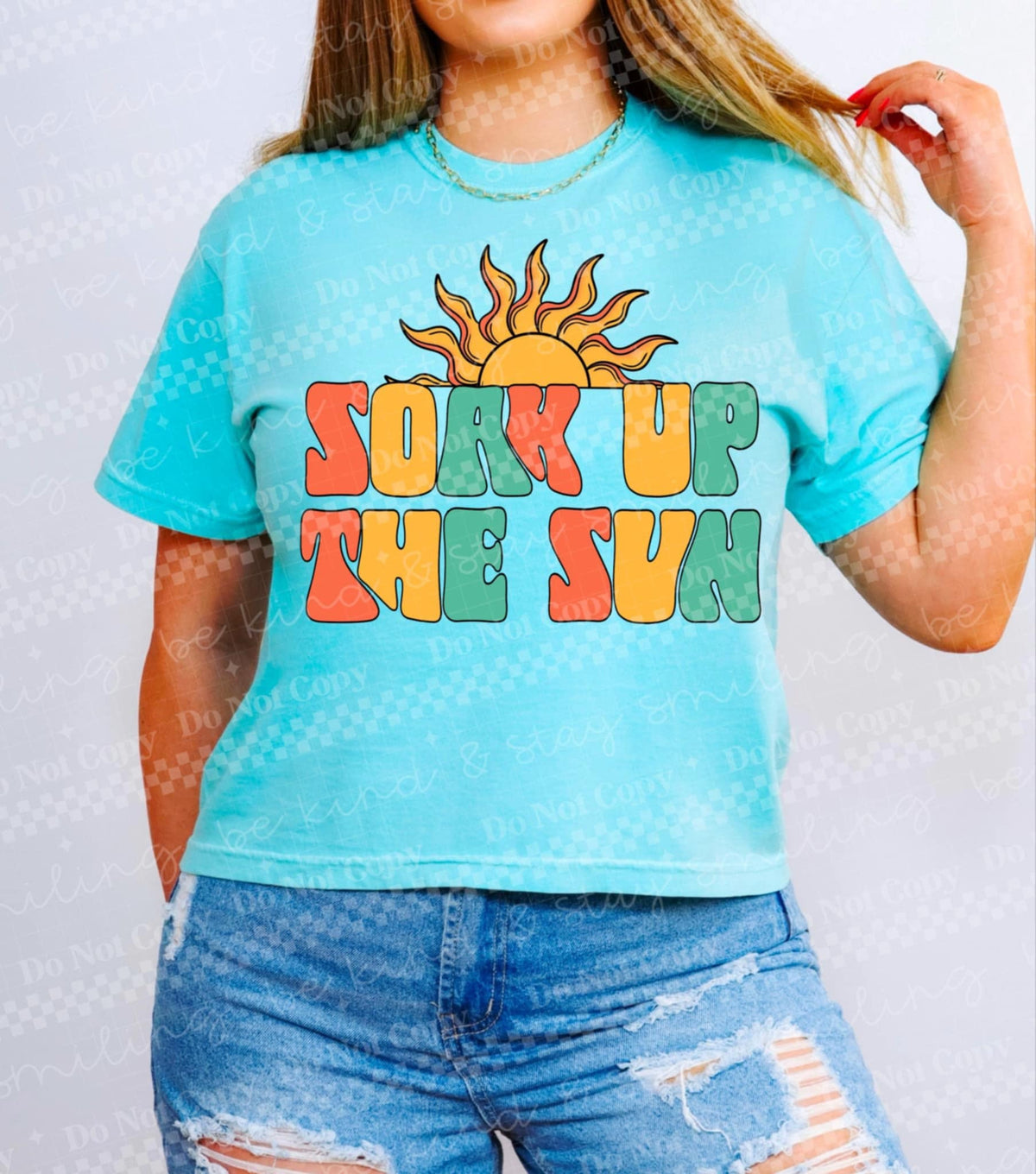 Soak up the sun (CMLD) 97785 DTF transfer