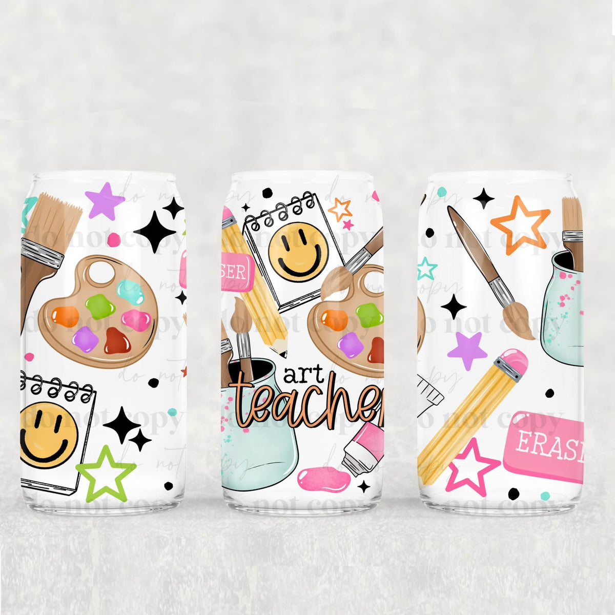 Art teacher (CSC) UV DTF WRAP