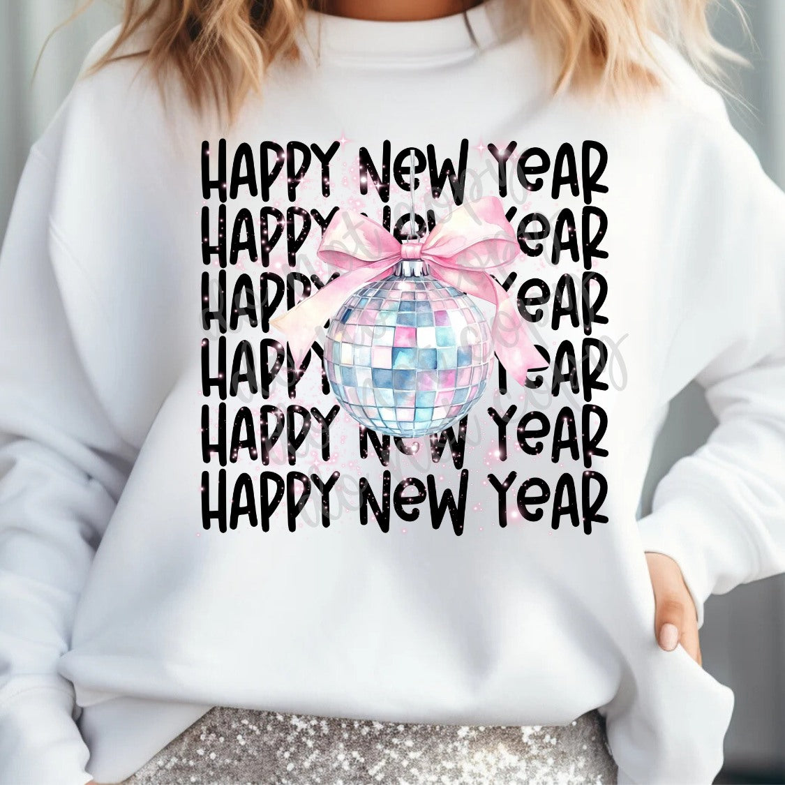 Happy New Year (Parker) 72910 DTF Transfer