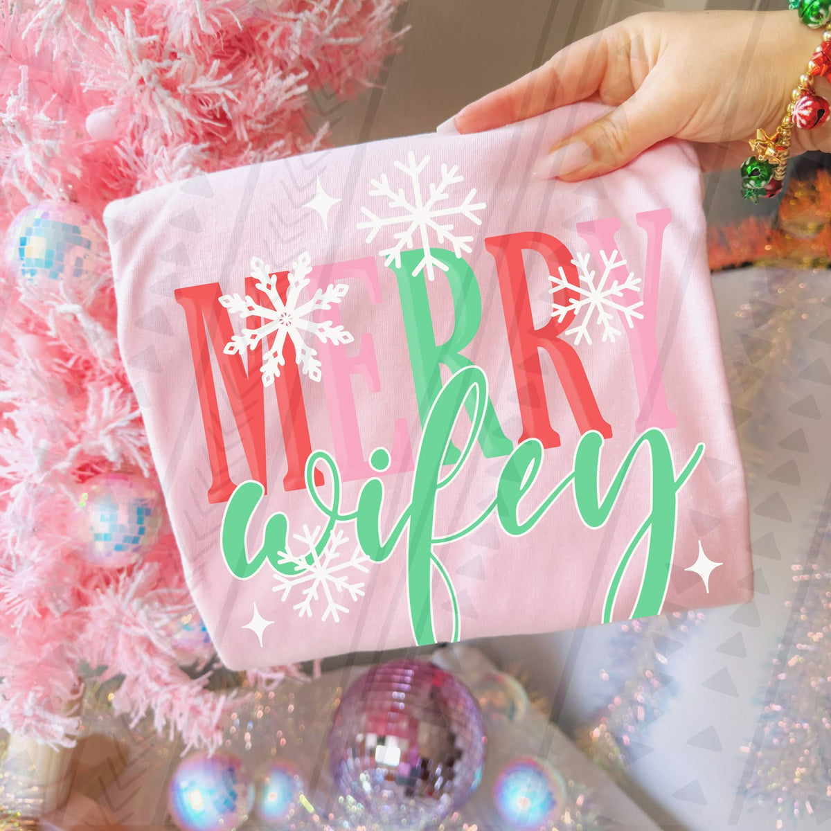 Merry Wifey (TGG) DTF Transfer