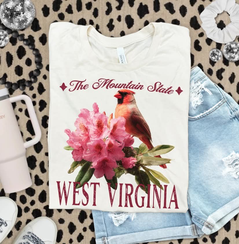 West Virginia flowers (s&g) DTF Transfer