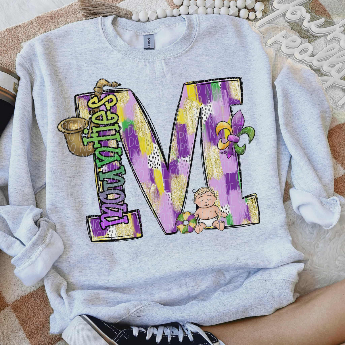 Mounties Mardi Gras (city) DTF Transfer