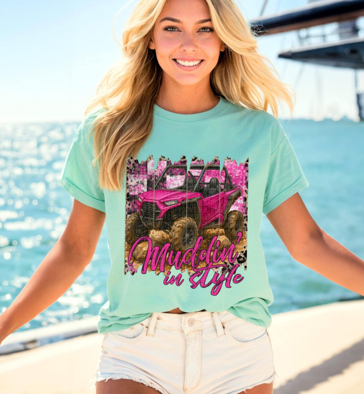 Muddin’ in style (SDD) 103012 DTF transfer