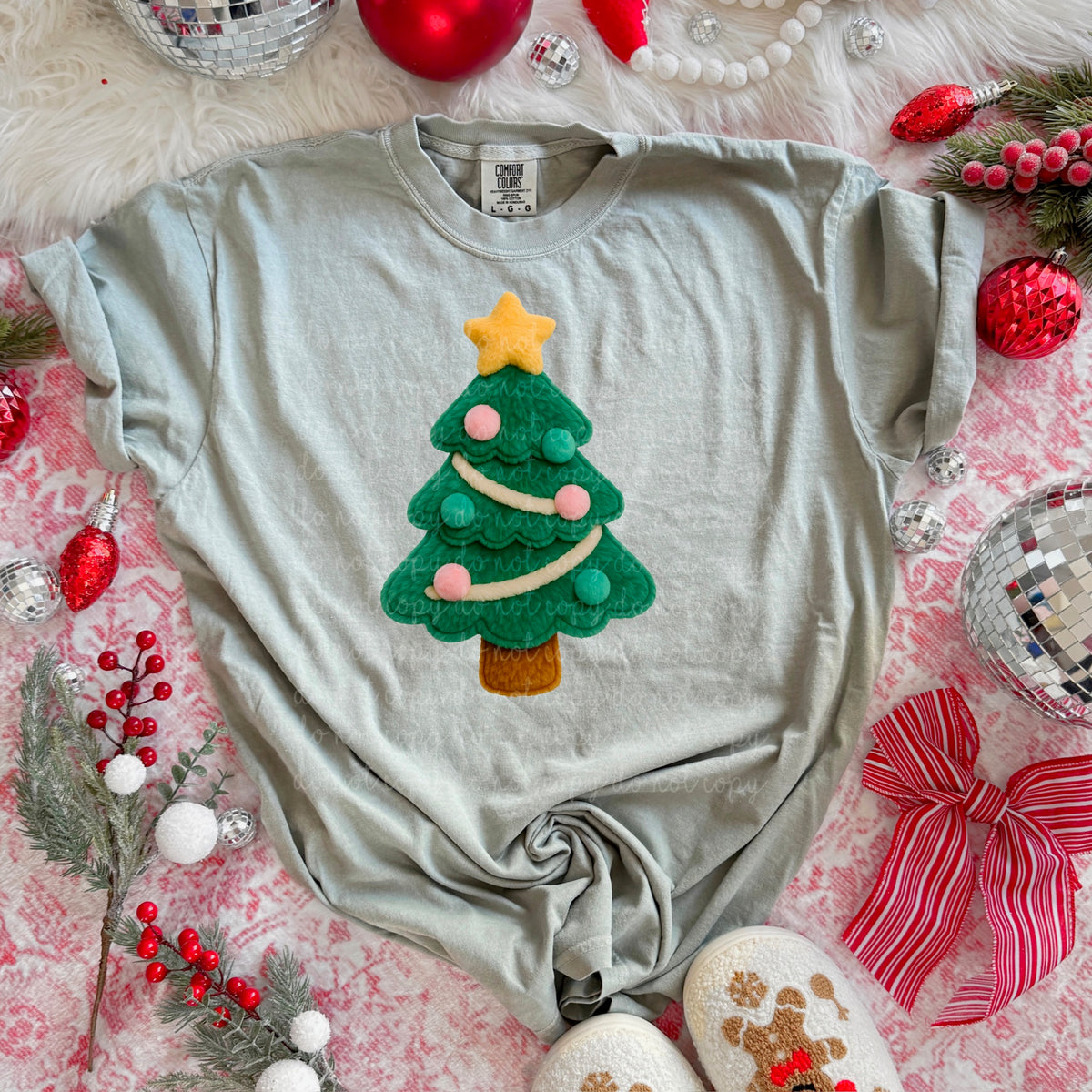 Fluffy Christmas Tree (MZ) DTF Transfer