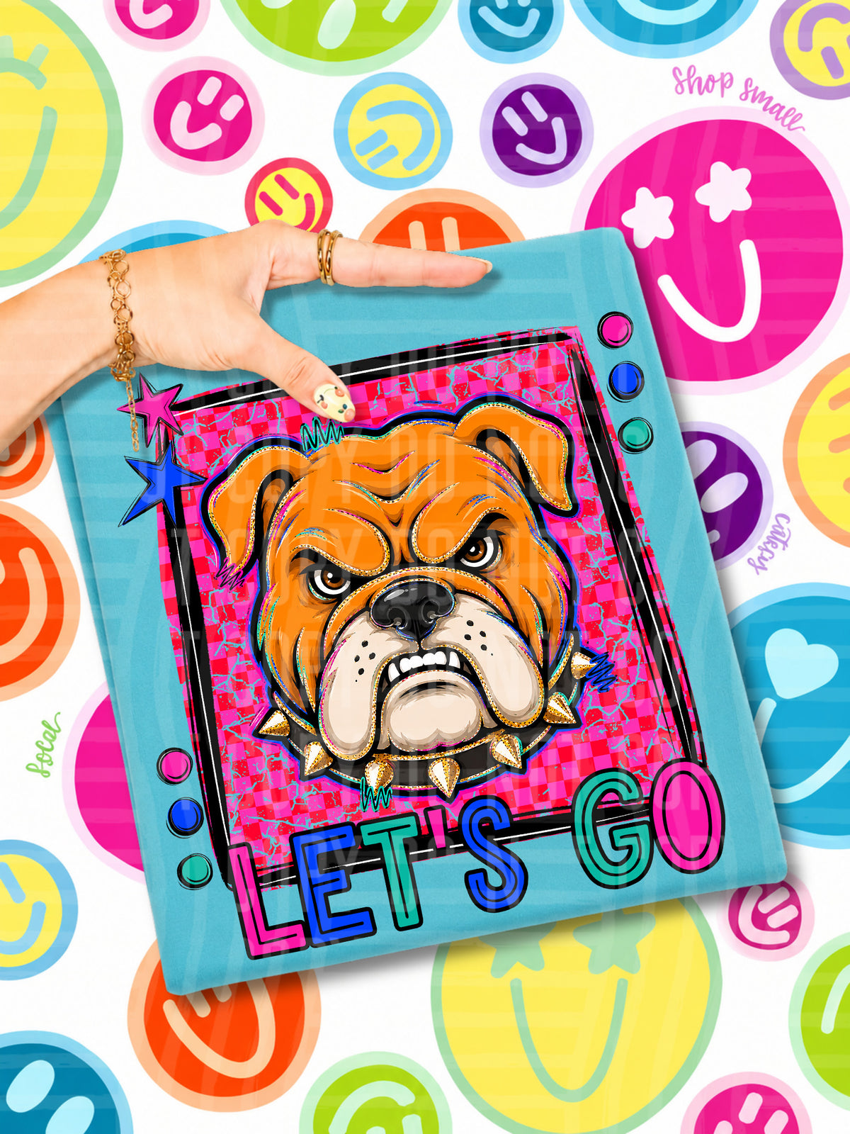 Let's go devil dogs mascots (Caplinger) DTF transfer