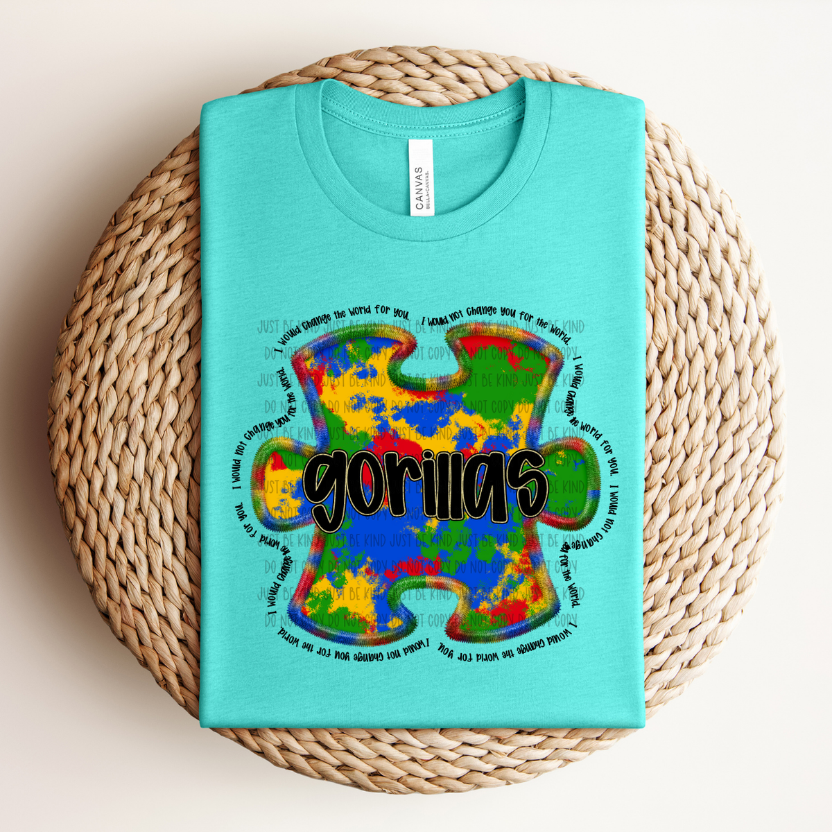 Gorillas (Caplinger) 83710 DTF Transfer