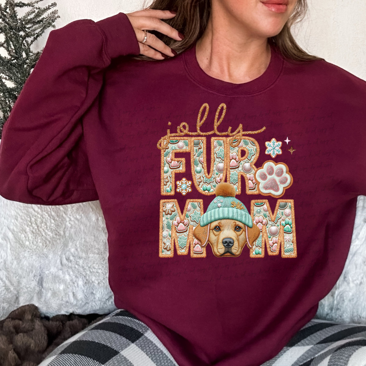Jolly Fur Mom (LAB) 68216 DTF Transfers