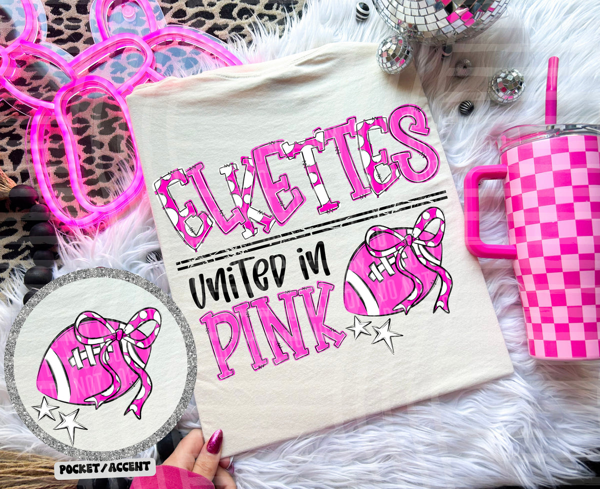 elkettes united in pink (caplinger) DTF transfer