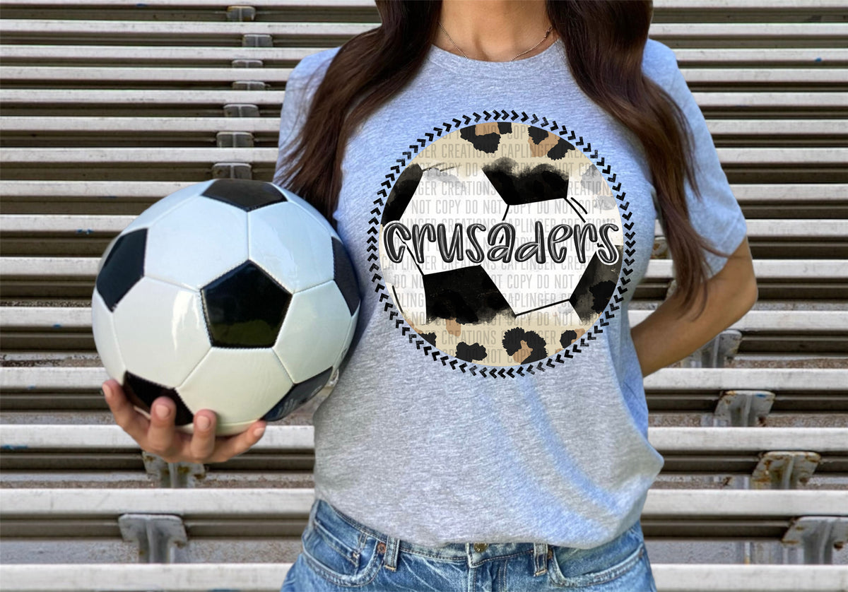 Crusaders soccer background (Caplinger) DTF transfer