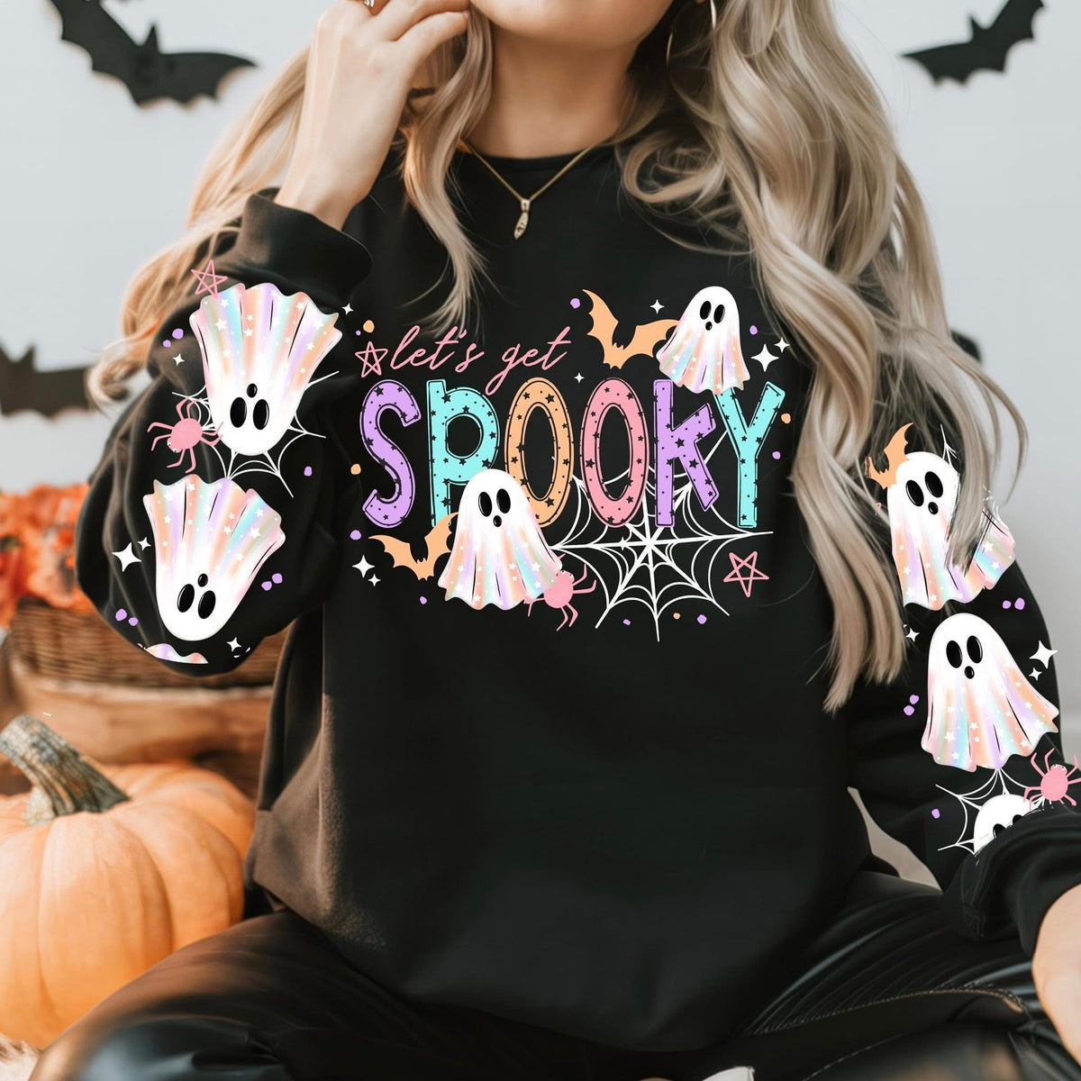 Let’s get spooky (front only) (CSC) DTF Transfer