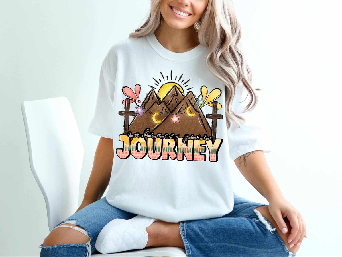 Embrace your journey 64528 DTF transfer