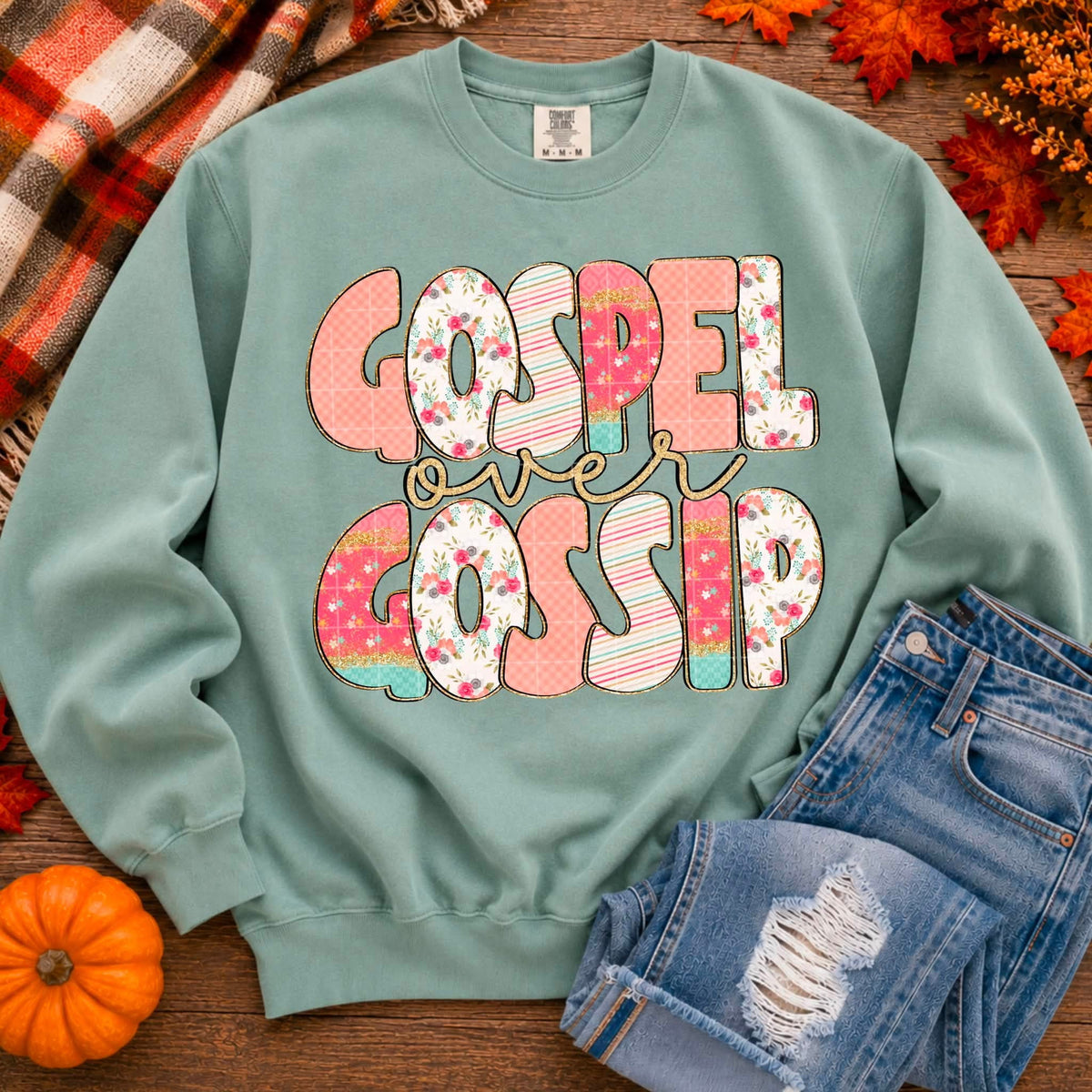 Gospel over gossip Sunday Special DTF transfer