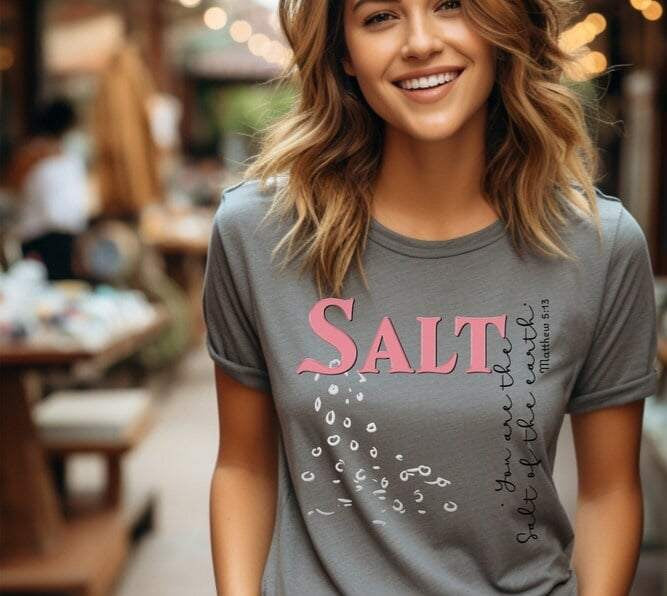 Salt pink font 64306 DTF transfer