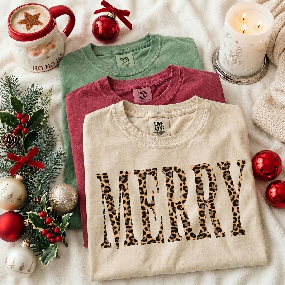 Merry leopard (csc) DTF Transfer