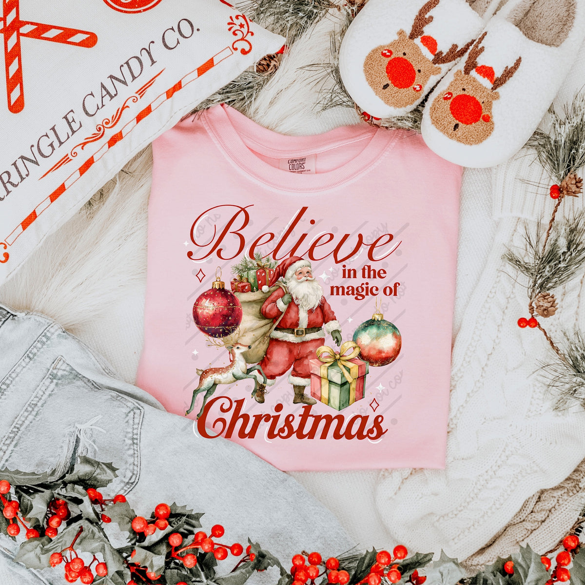 Believe in the magic of Christmas (exclusive) DTF Transfer