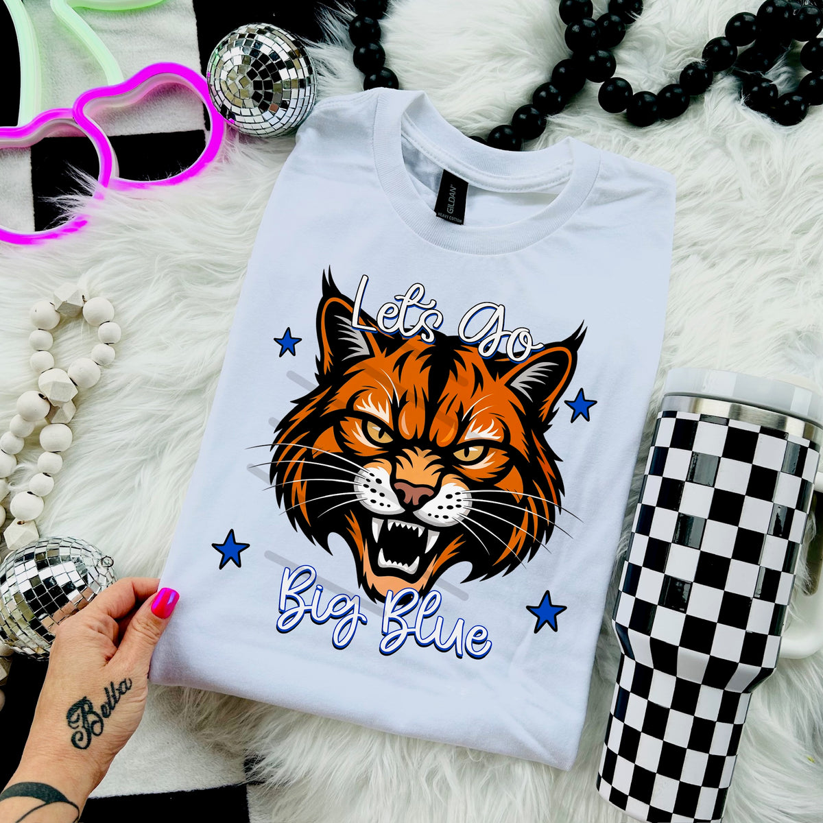 Let’s Go Big Blue 114033 DTF transfer