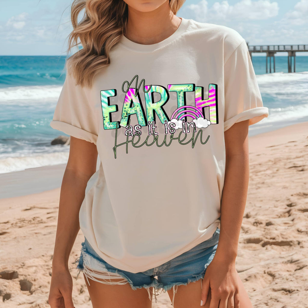 On earth as it is in heaven 99935 DTF transfer