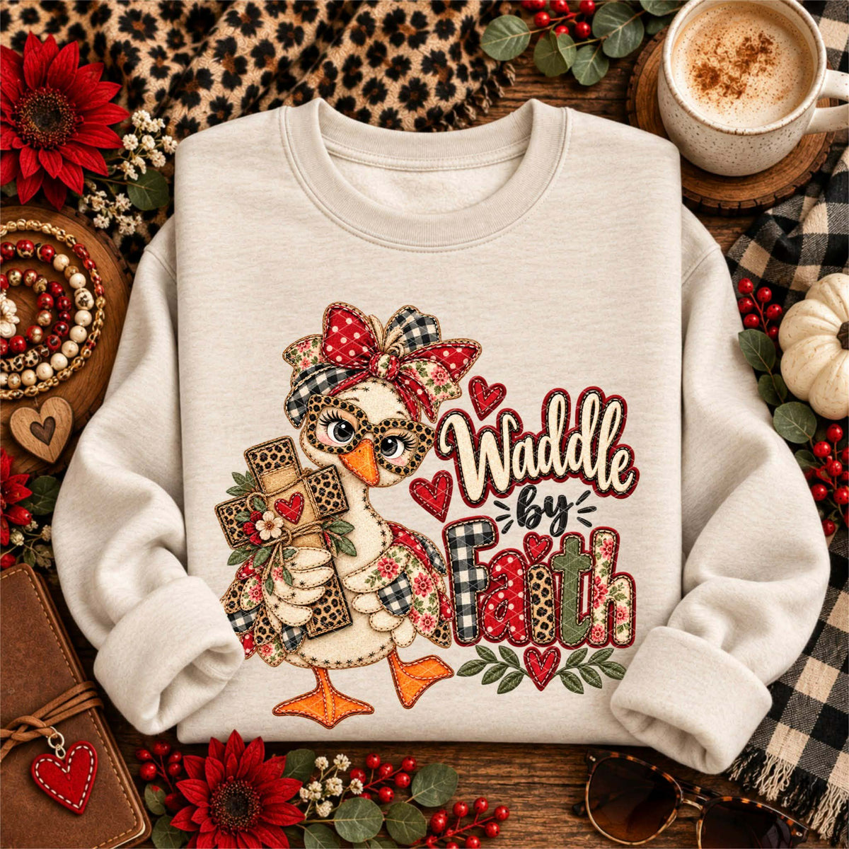 Waddle by faith Sunday Special DTF transfer