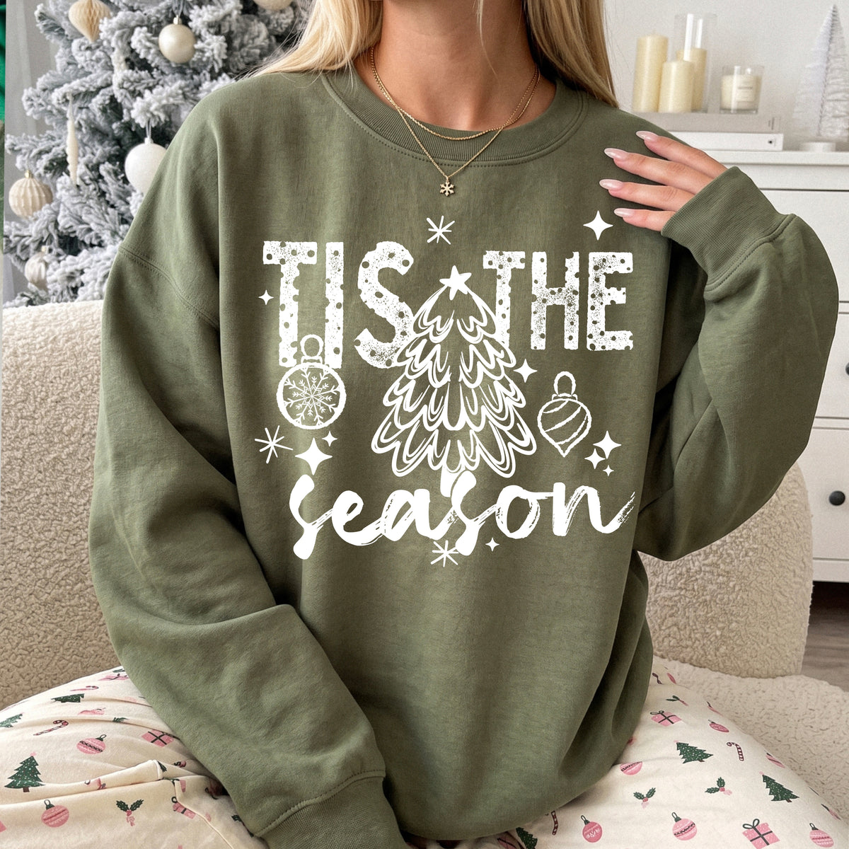 Tis the season (white) (CSC) DTF Transfer