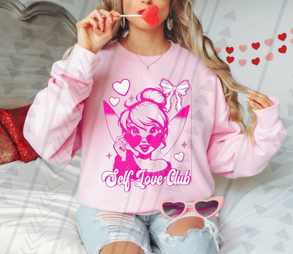 Self love club TB (Tgg) DTF Transfer