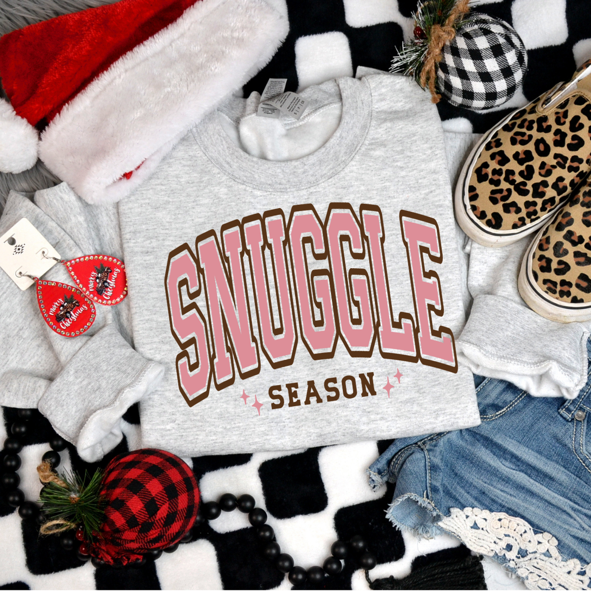 Snuggle Season (PINK) 68263  DTF Transfer
