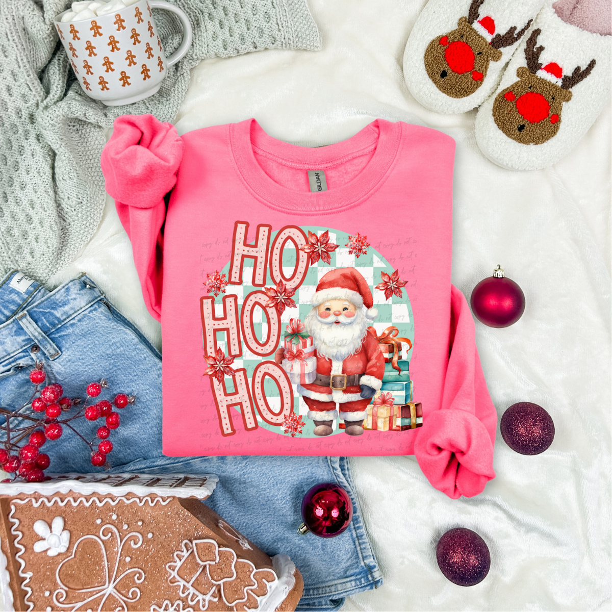 Ho Ho Ho DTF Transfer