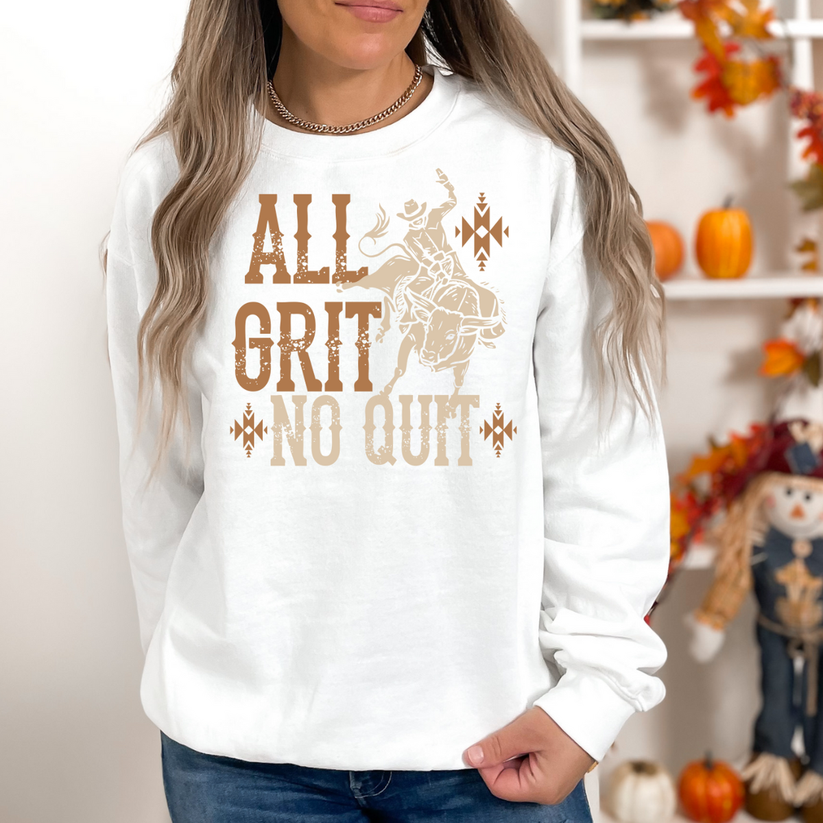All Grit No Quit 117258 DTF Transfer
